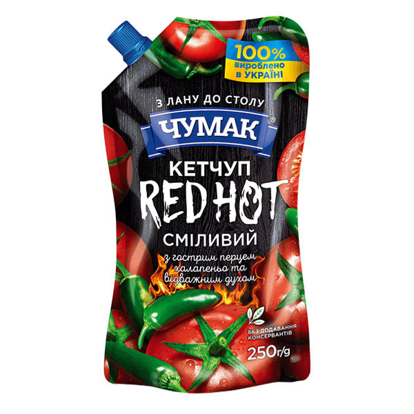 Ketchup Red Hot – Doy Pack – 8.82 oz (250gr)